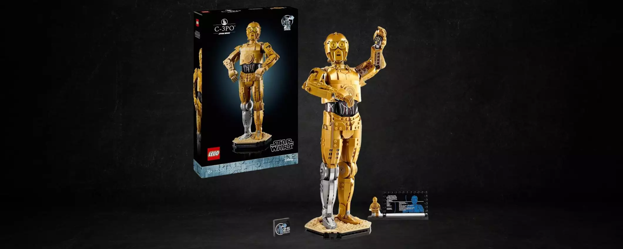 Set LEGO Star Wars C3-PO: ritorno in sconto al minimo storico (-24%)