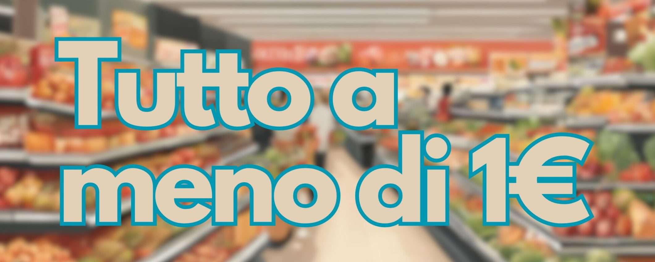 C'è il tutto a meno di 1€ nel supermercato di Amazon ed è PAZZESCO