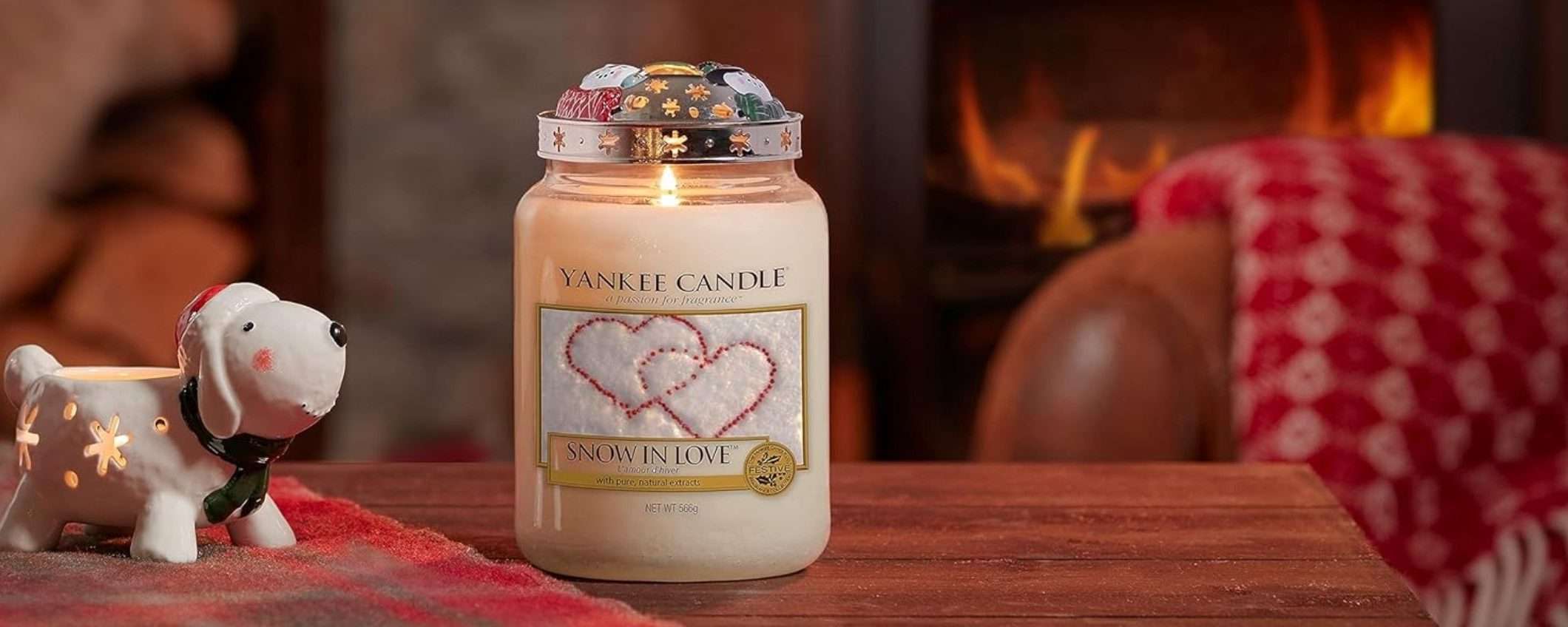 Amore invernale: la candela profumata Yankee Candle in SUPER SCONTO (-45%)