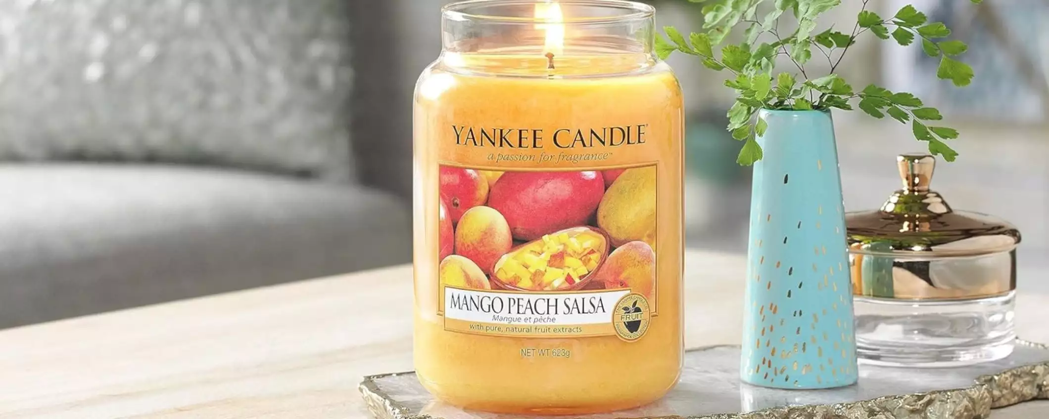 Yankee Candle in giara grande: prezzo Amazon WOW per fine anno (da 19,99€)