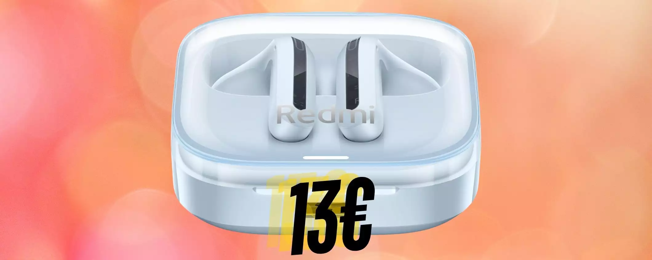 Appena 13€ per i mitici auricolari wireless Xiaomi Redmi Buds 6 Active