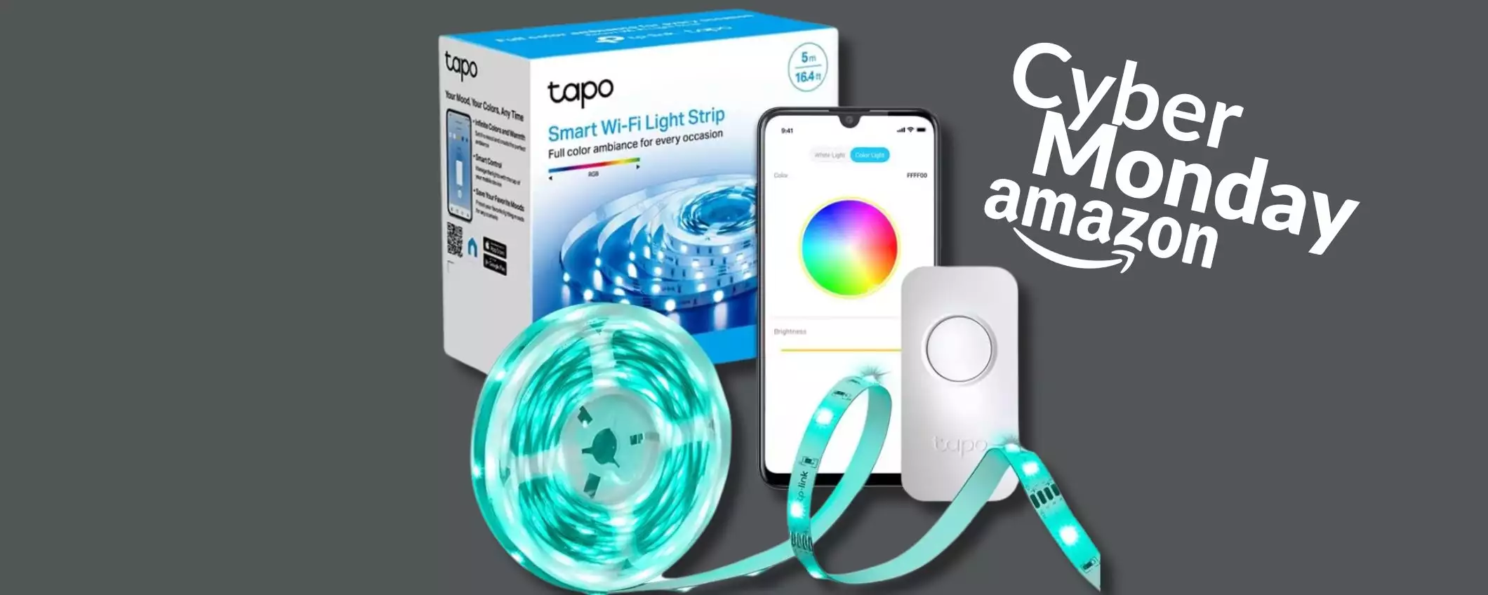 Striscia LED Smart: 5 metri di filo colorato da mettere in tutta casa