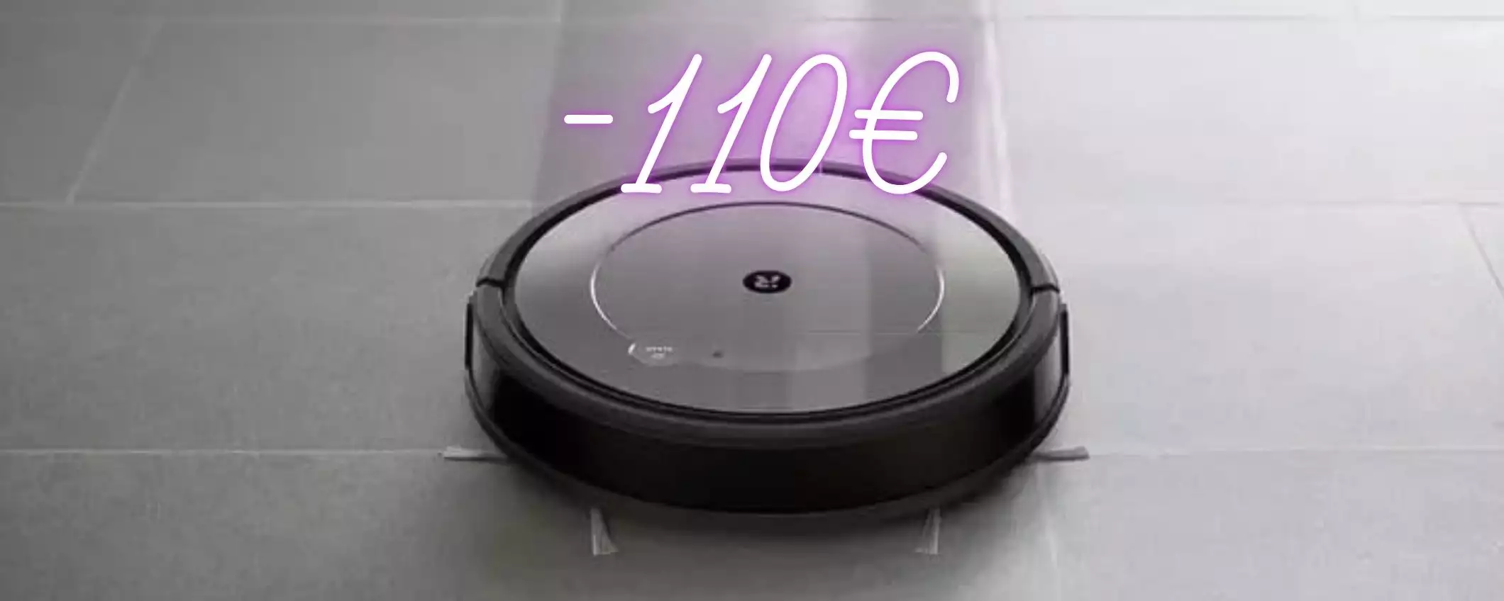 iRobot Roomba Combo: tu riposi e lui aspira e lava i pavimenti (offerta a tempo)