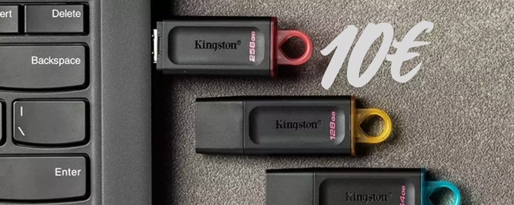 Kingston DataTraveler Exodia: chiavetta USB super veloce da 128GB a 10€