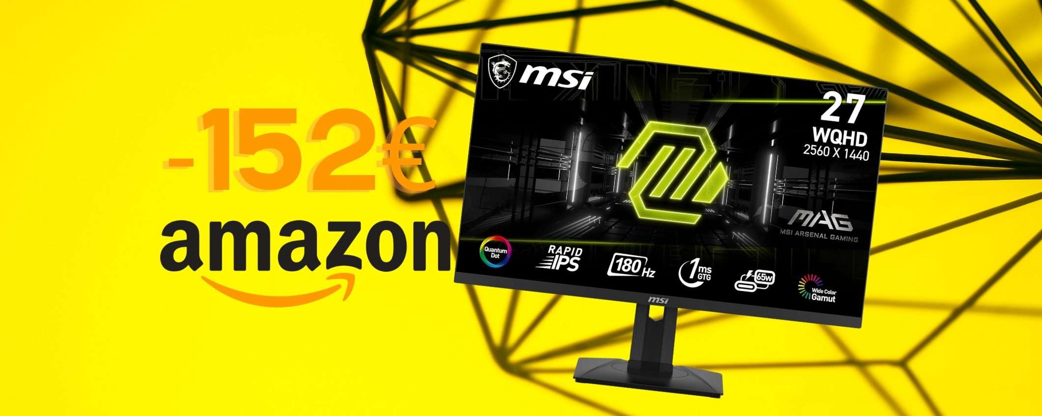 Monitor gaming MSI da 27