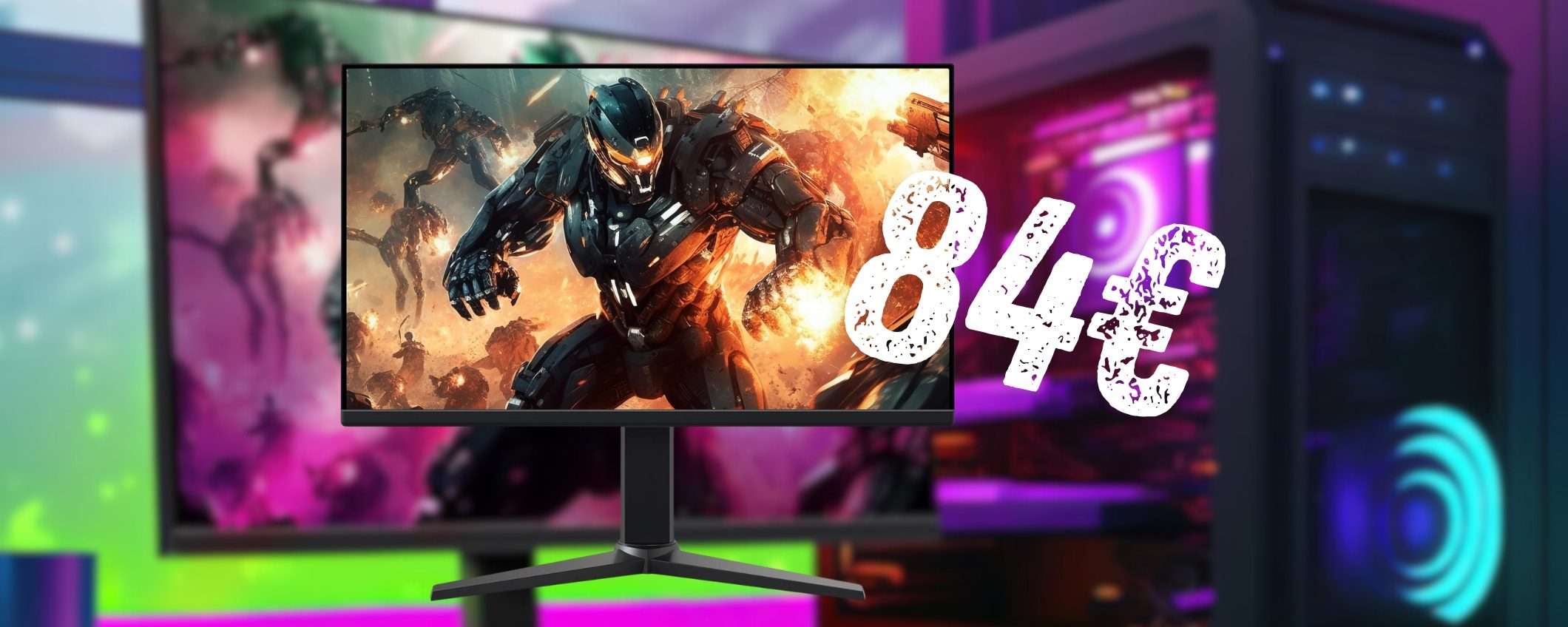 Offerta bomba per il monitor da gaming Amazon Basics da 24