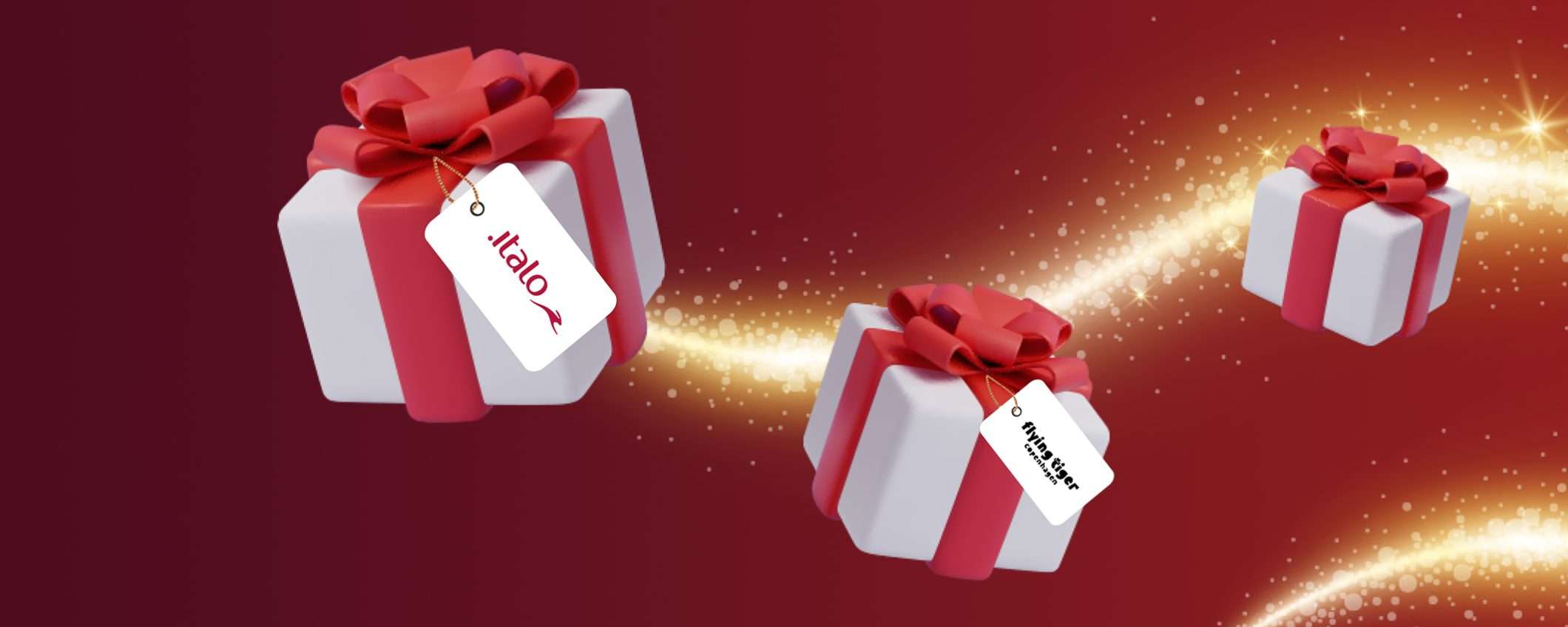 Italo, nuova promo di dicembre: vinci ogni giorno gift card e biglietti premio