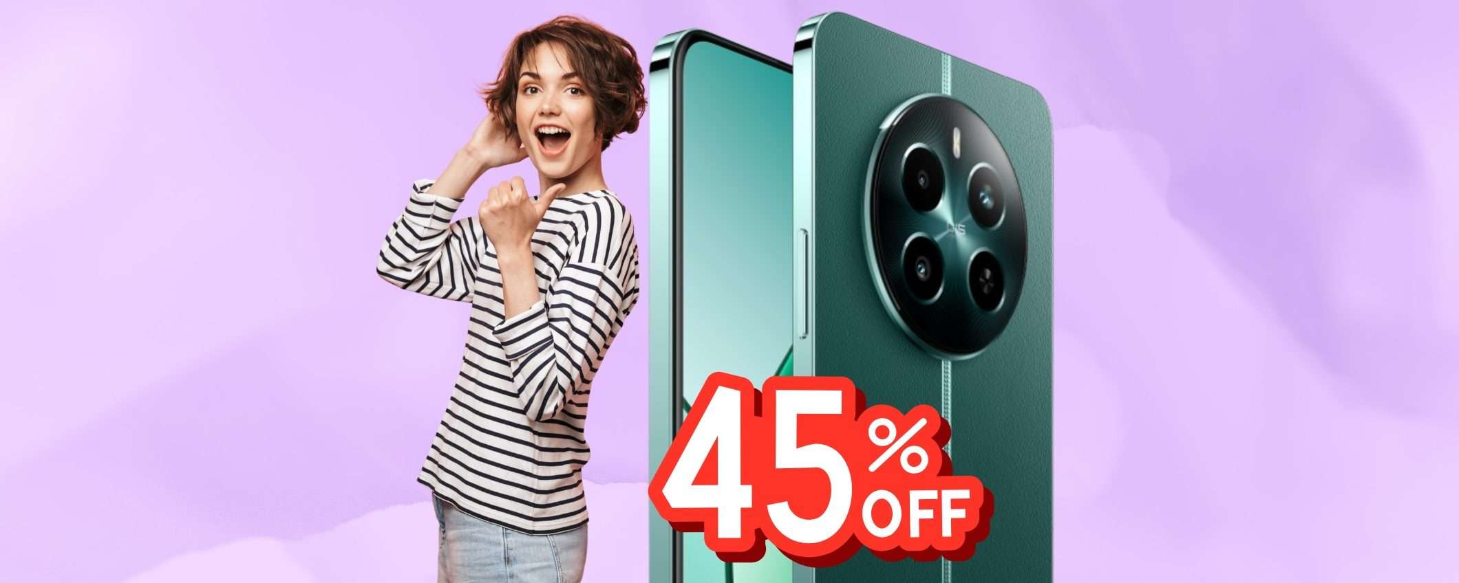 Realme 12+ 5G è il re dei medio gamma e ora è in sconto al 45%