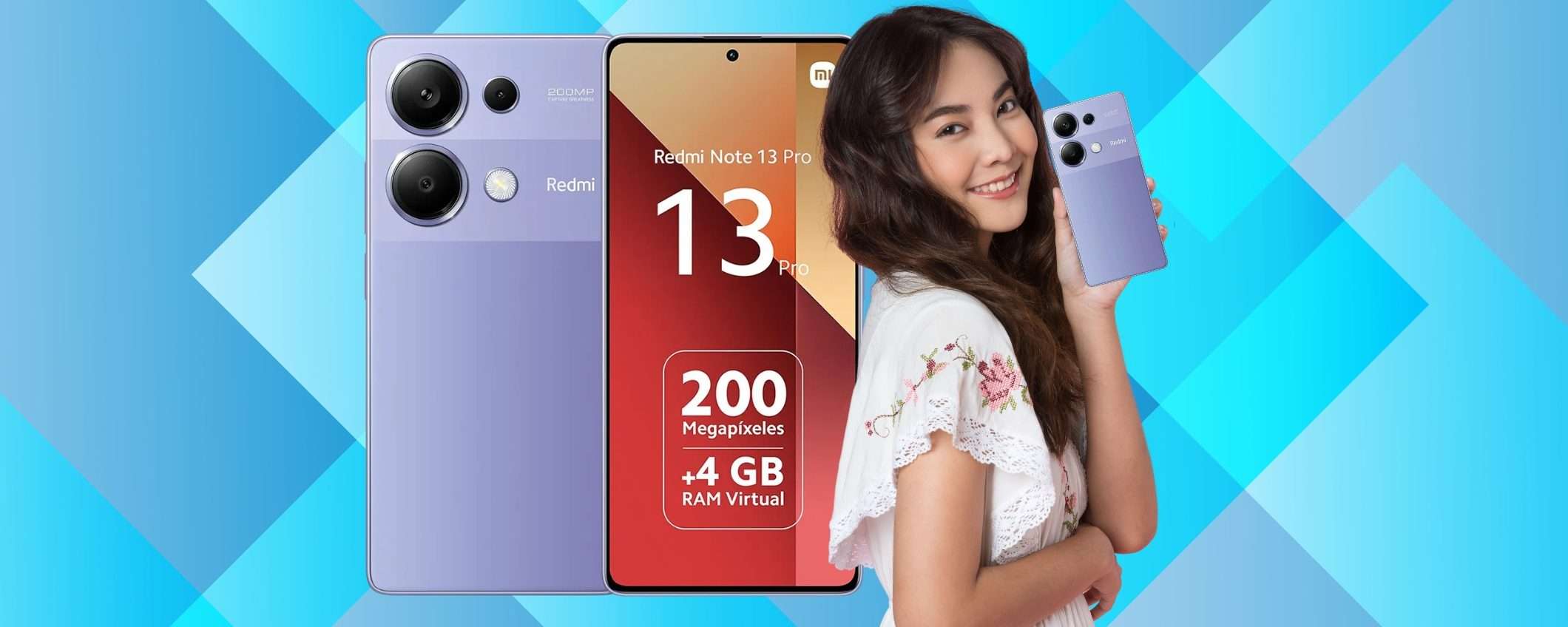 Redmi Note 13 Pro 4G (8/256GB) con il codice segreto a 193€ su eBay