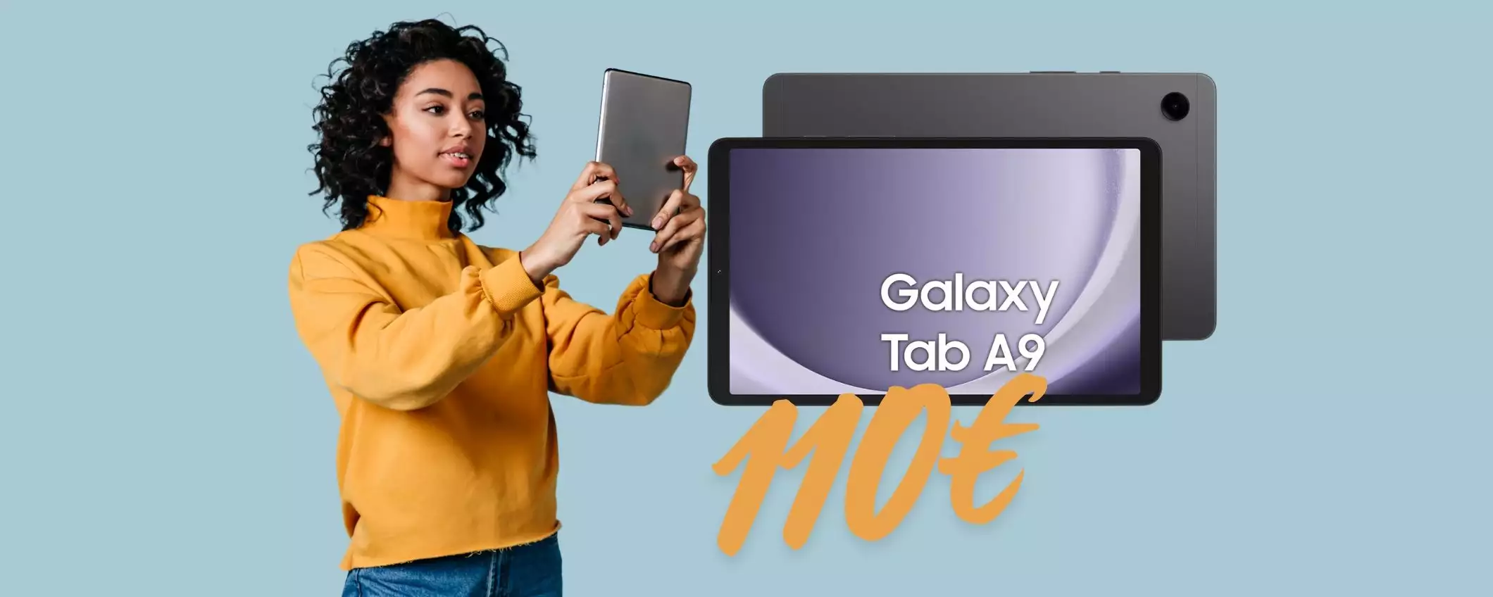 Samsung Galaxy Tab A9 da 8,7 pollici è il migliore tablet economico (110€)