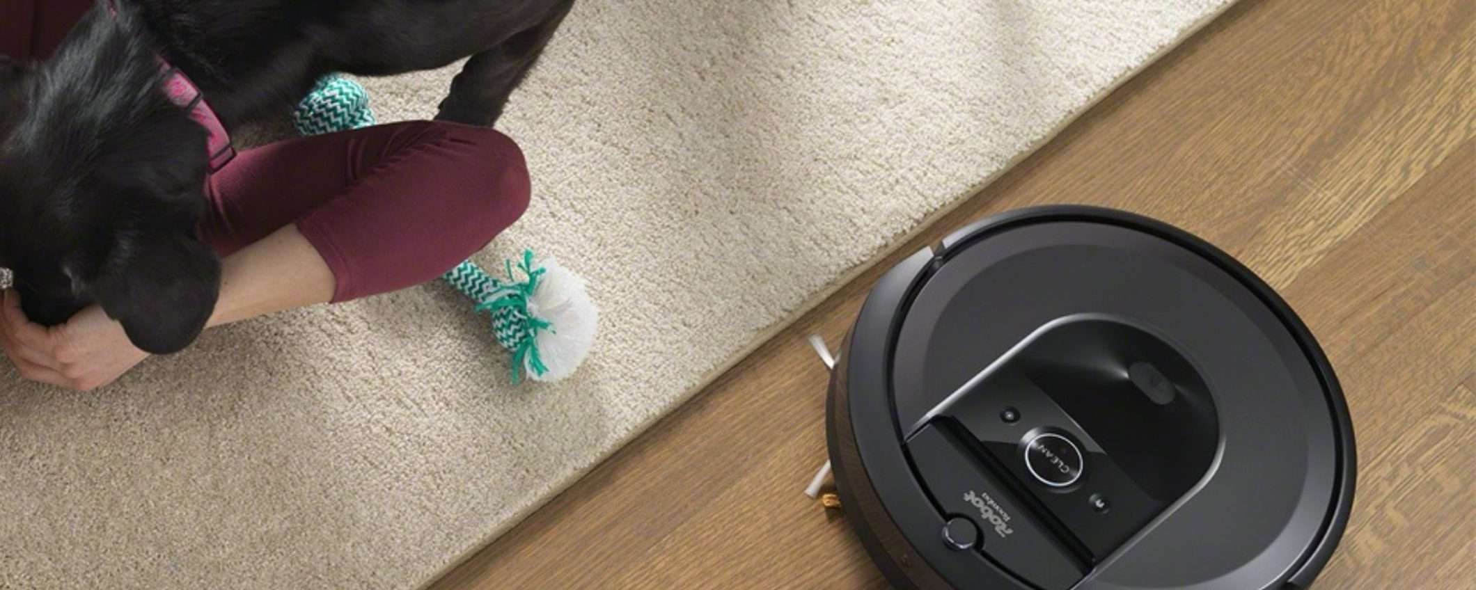 Sconto SHOCK su Amazon per il robot aspirapolvere iRobot Roomba i71556