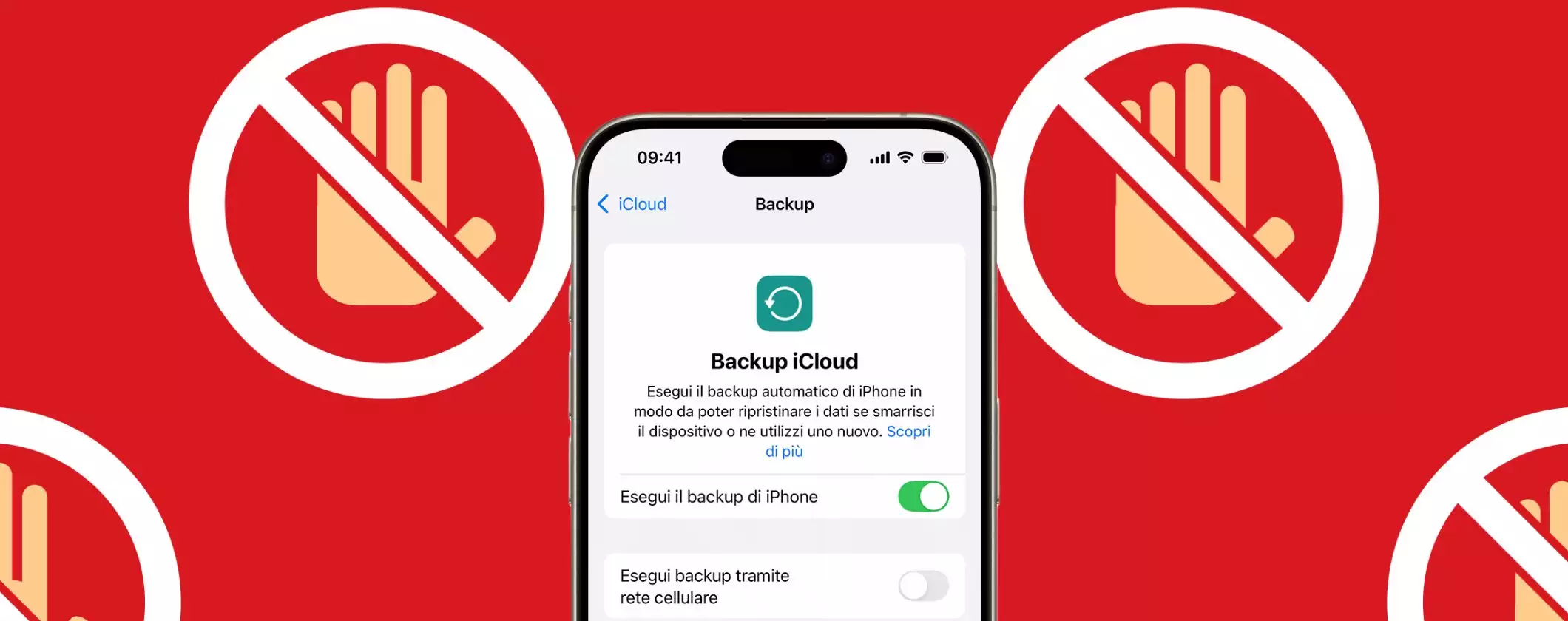 Se hai uno di questi iPhone addio backup iCloud