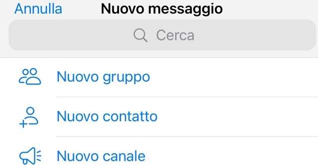 Telegram: gruppi e canali