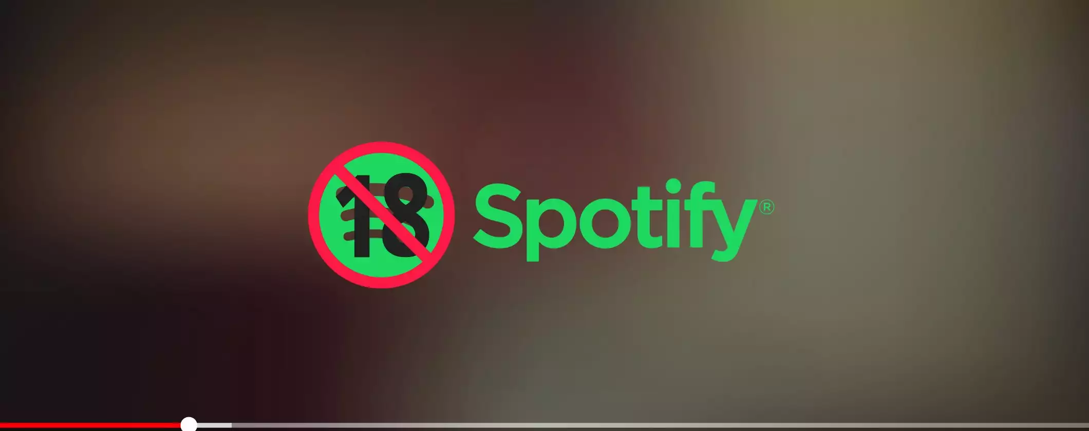 Video a luci rosse su Spotify nei risultati di ricerca