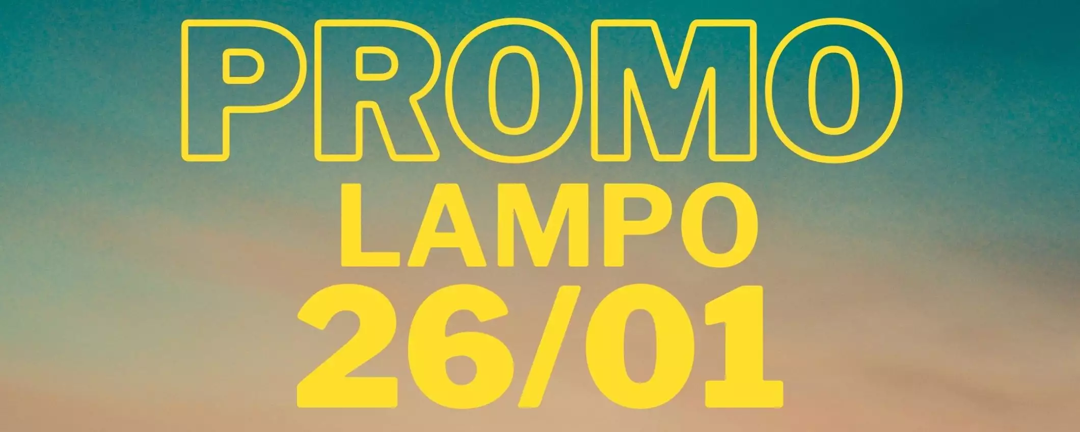 Amazon promo lampo SUPER WOW per il 26 gennaio: tutto a meno di 20€