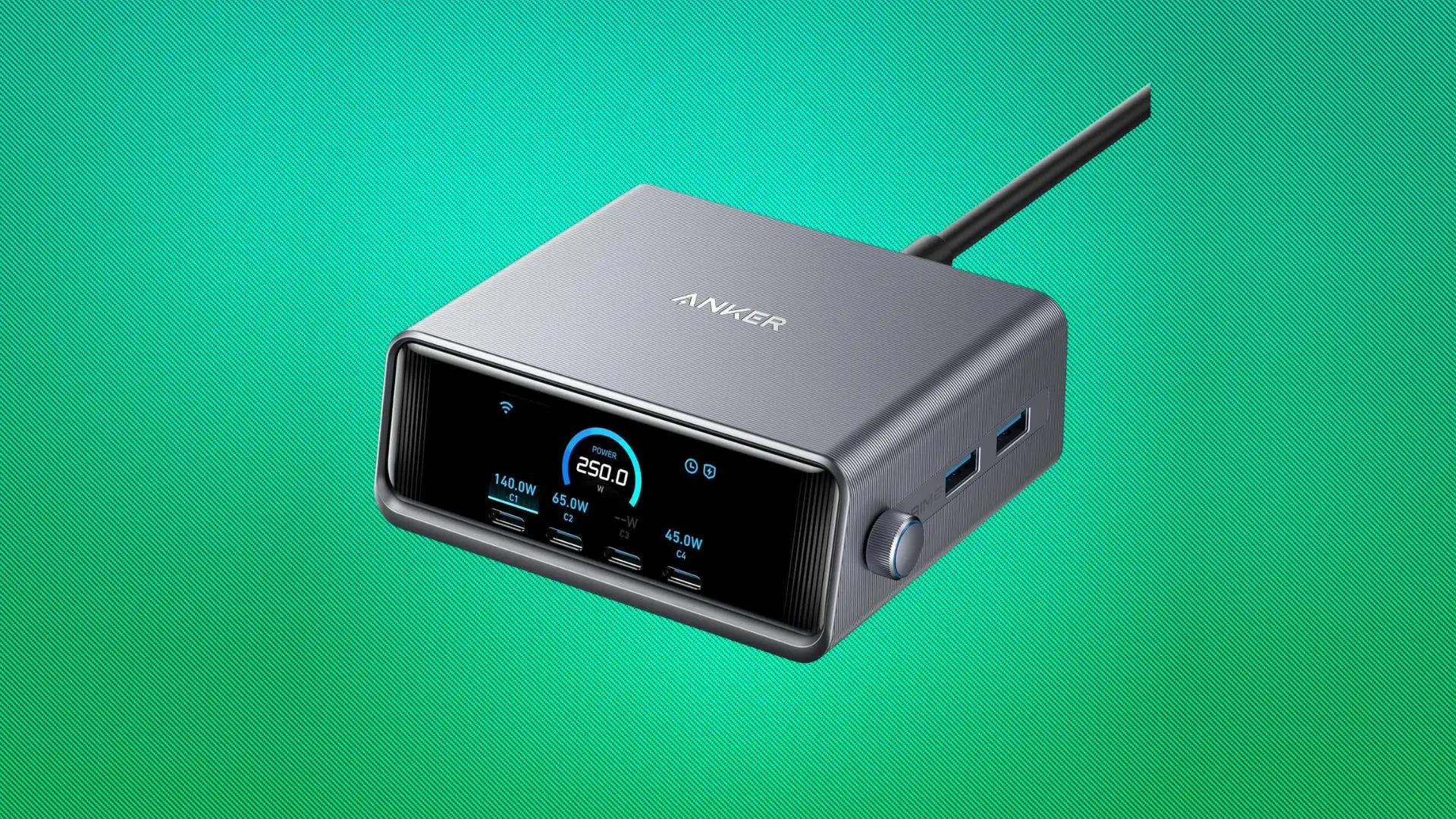 Anker Prime 250W: la Rolls-Royce dei caricatori USB-C in super offerta