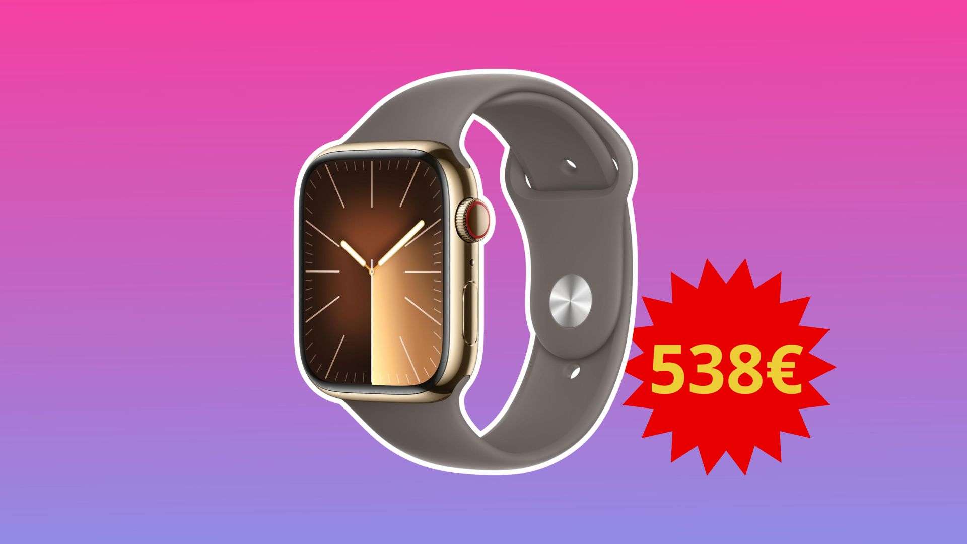 Apple Watch Series 9 GPS + Cellular: salute e fitness sotto controllo ad un prezzo wow