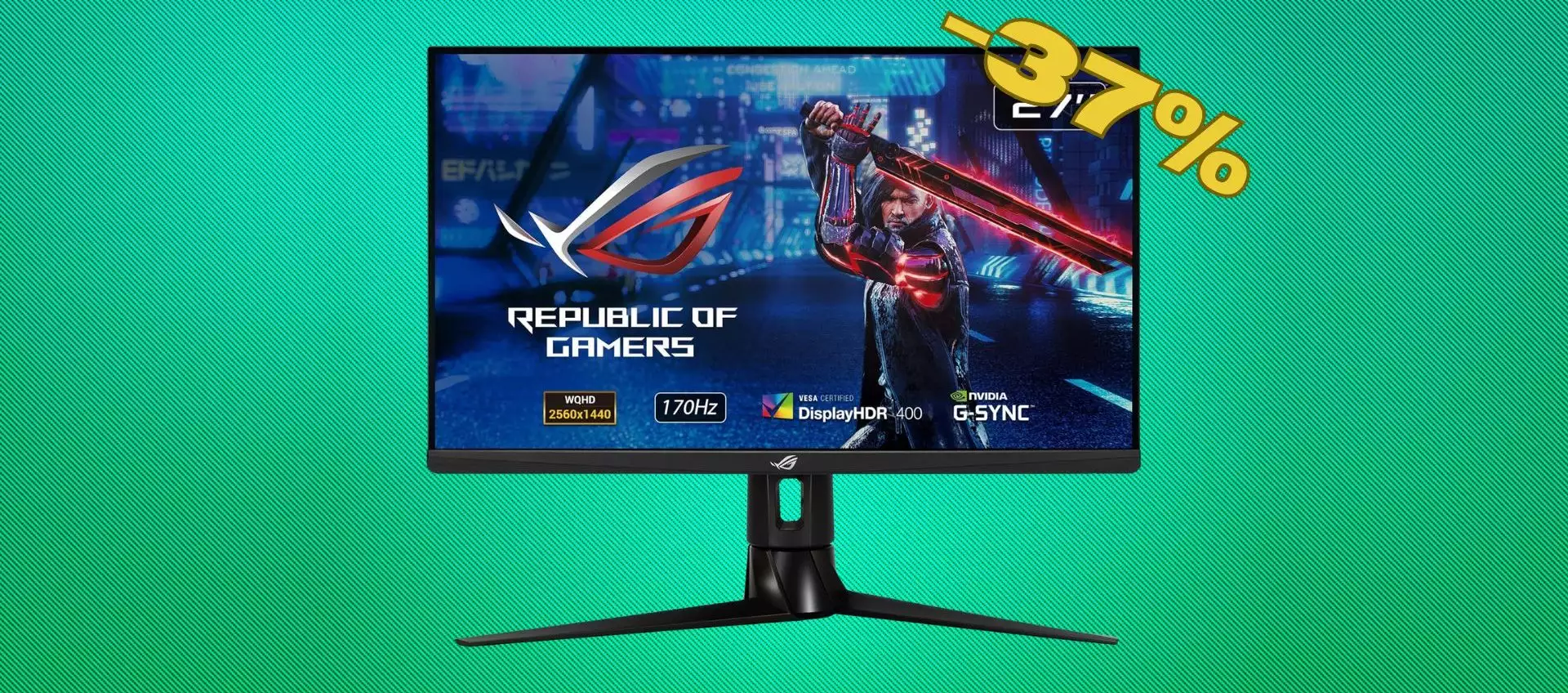 Monitor gaming Asus ROG Strix da 27