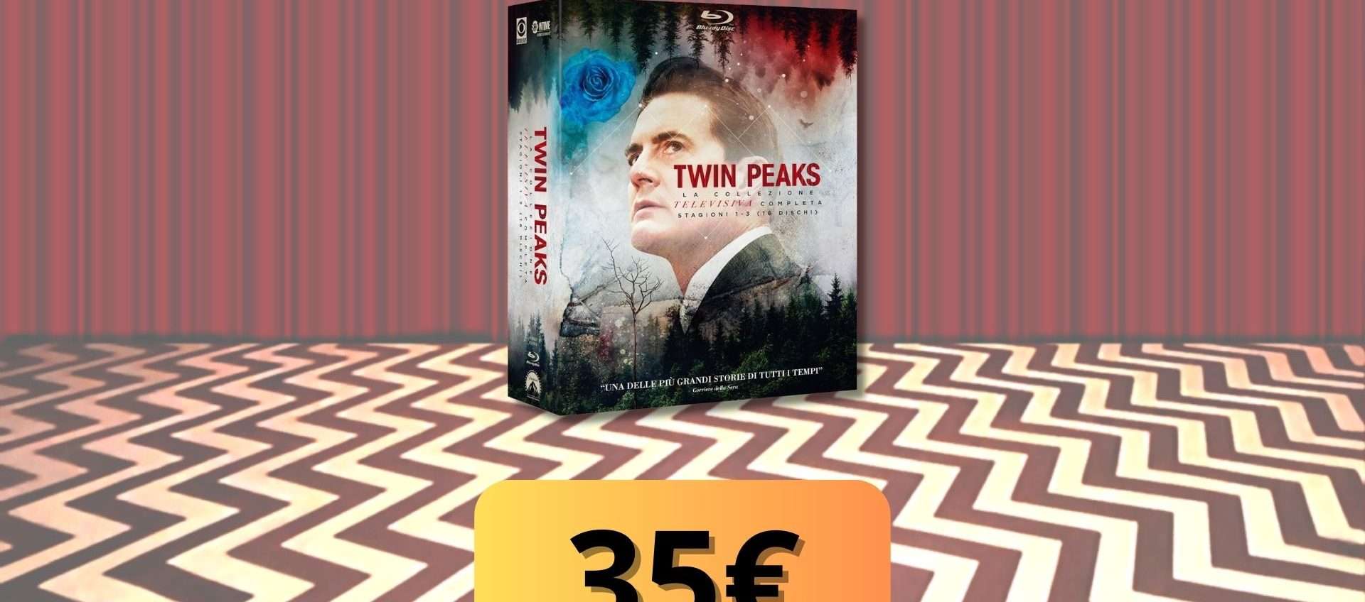 Celebra il genio immortale di David Lynch con il cofanetto completo di Twin Peaks (35€)