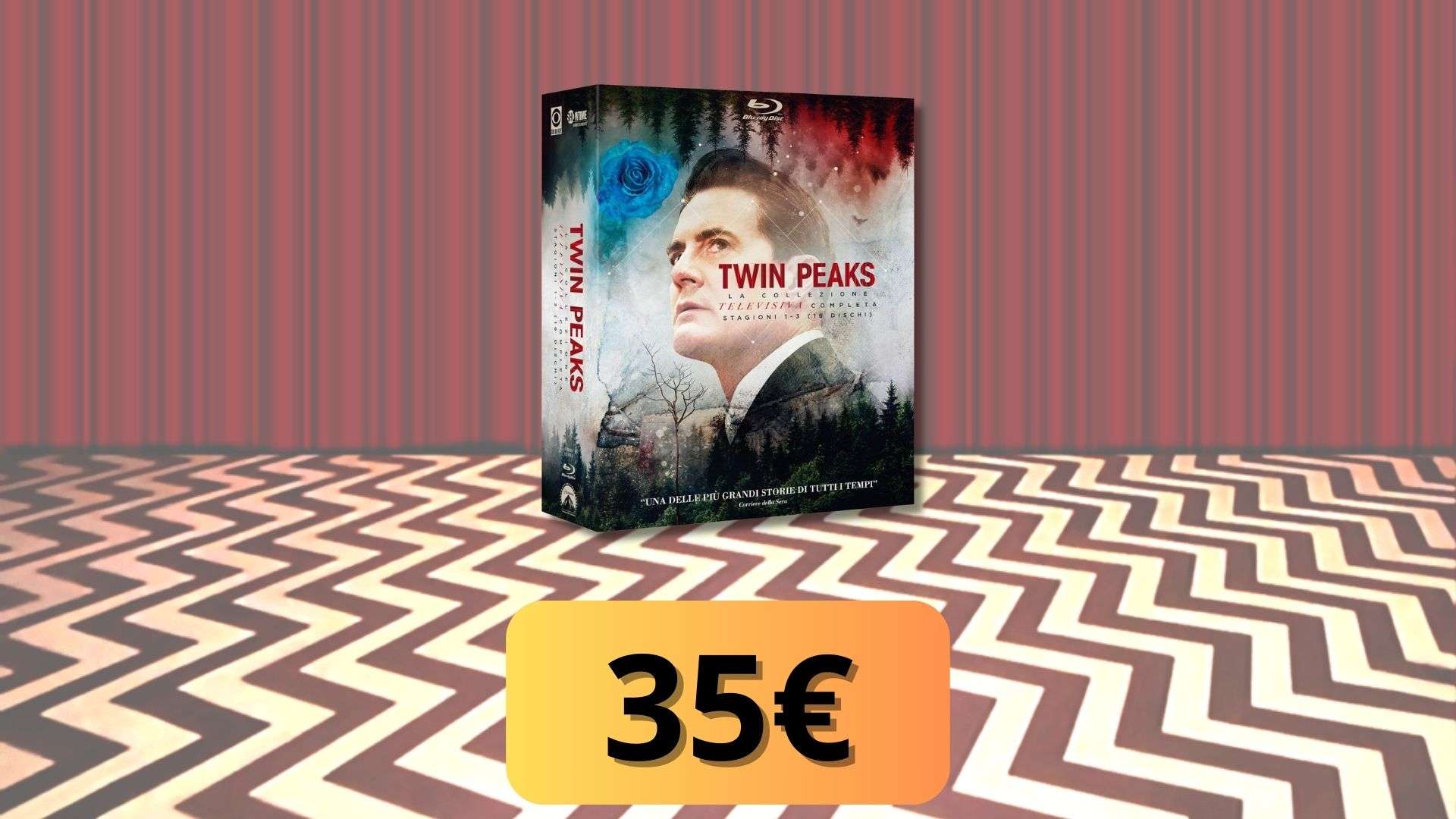 Celebra il genio immortale di David Lynch con il cofanetto completo di Twin Peaks (35€)