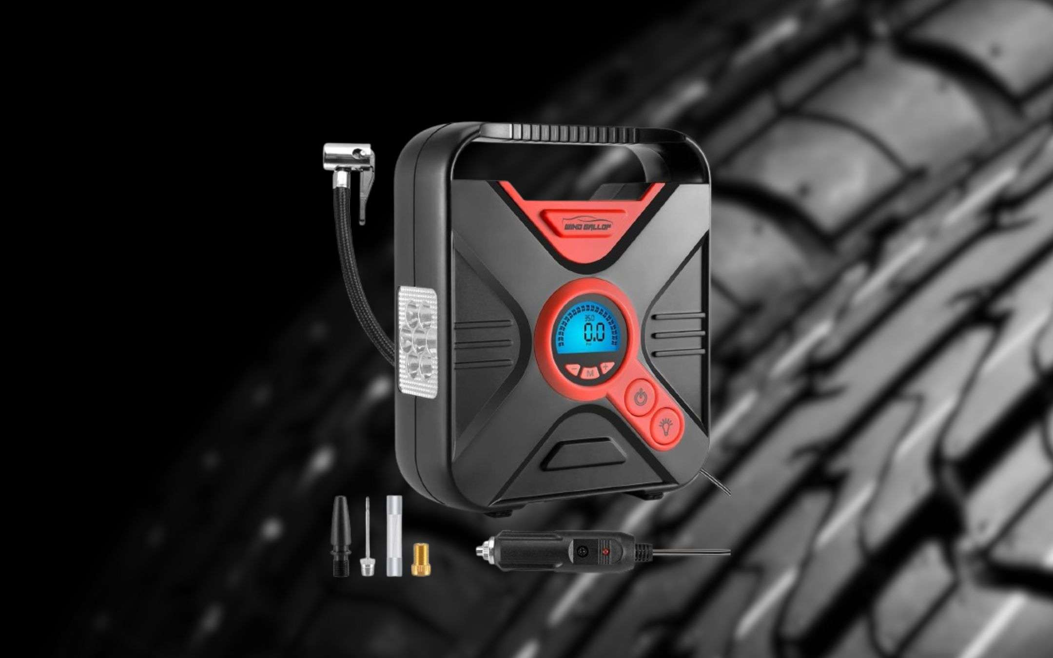 Compressore portatile a 19€: gomme dell’auto SEMPRE gonfissime (Amazon)