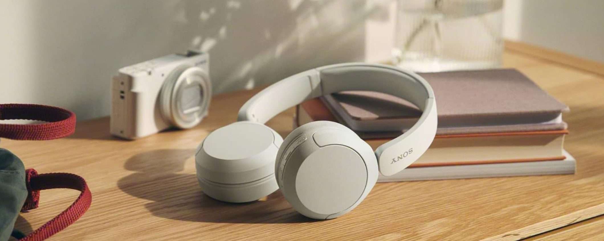 Sony WH-CH520: cuffie wireless con 50 ore di musica a prezzo BUDGET