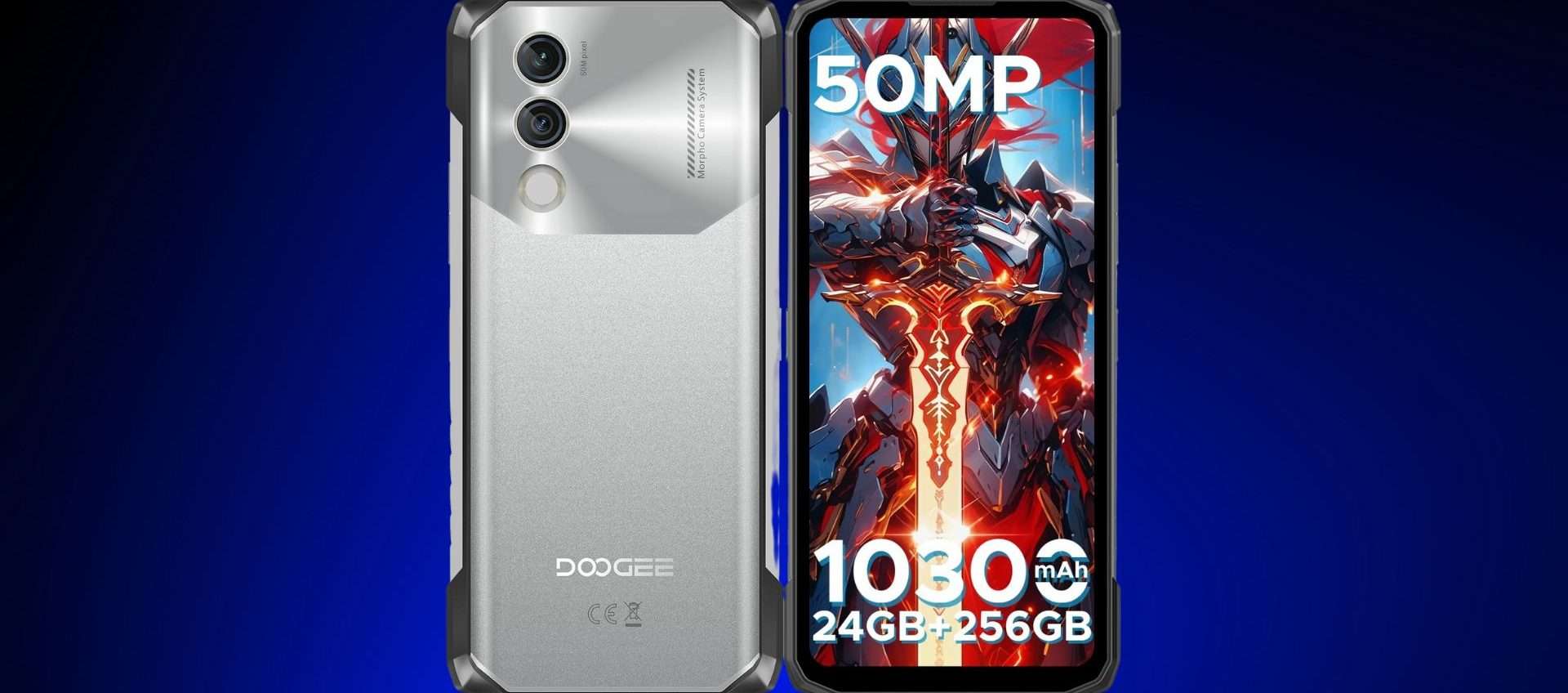 Doogee Blade10 Power: il rugged phone con batteria monstre 10300mAh a soli 169,99€