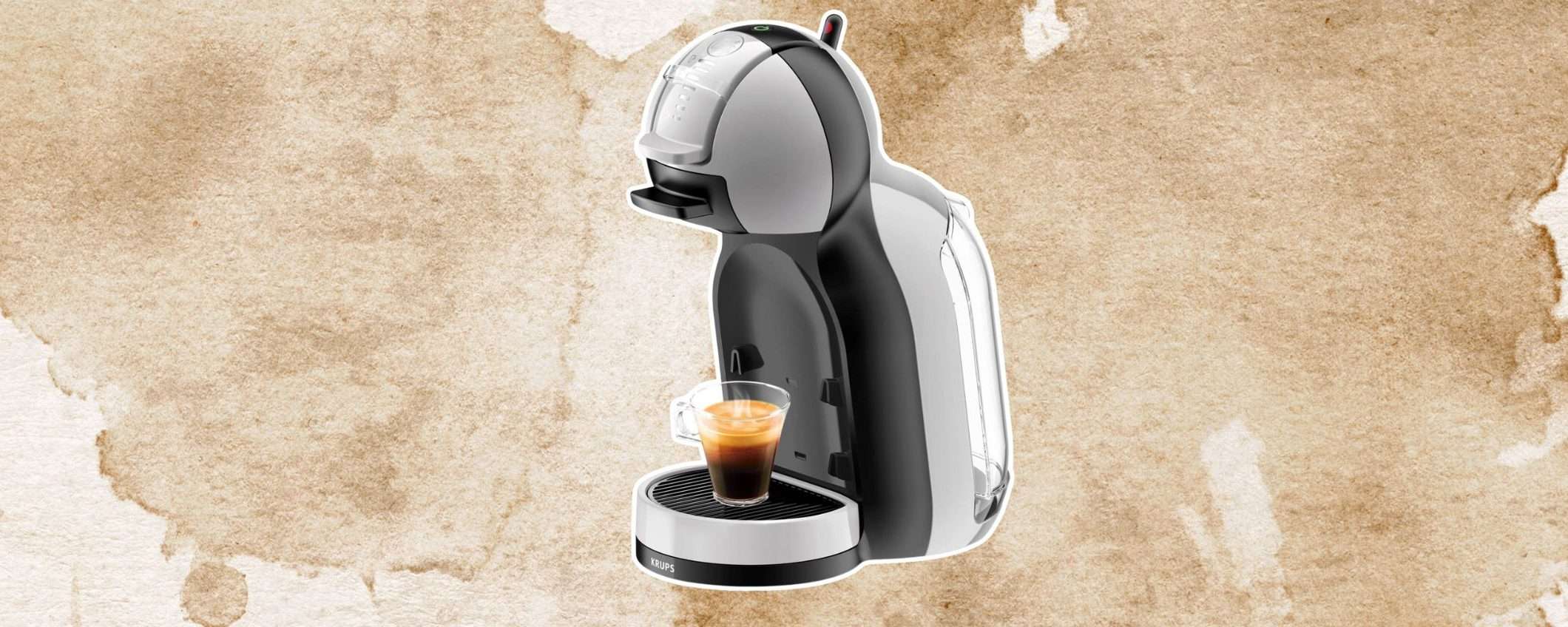 Caffè e non solo con la Dolce Gusto Krups Mini Me: maxi sconto Amazon (-42%)