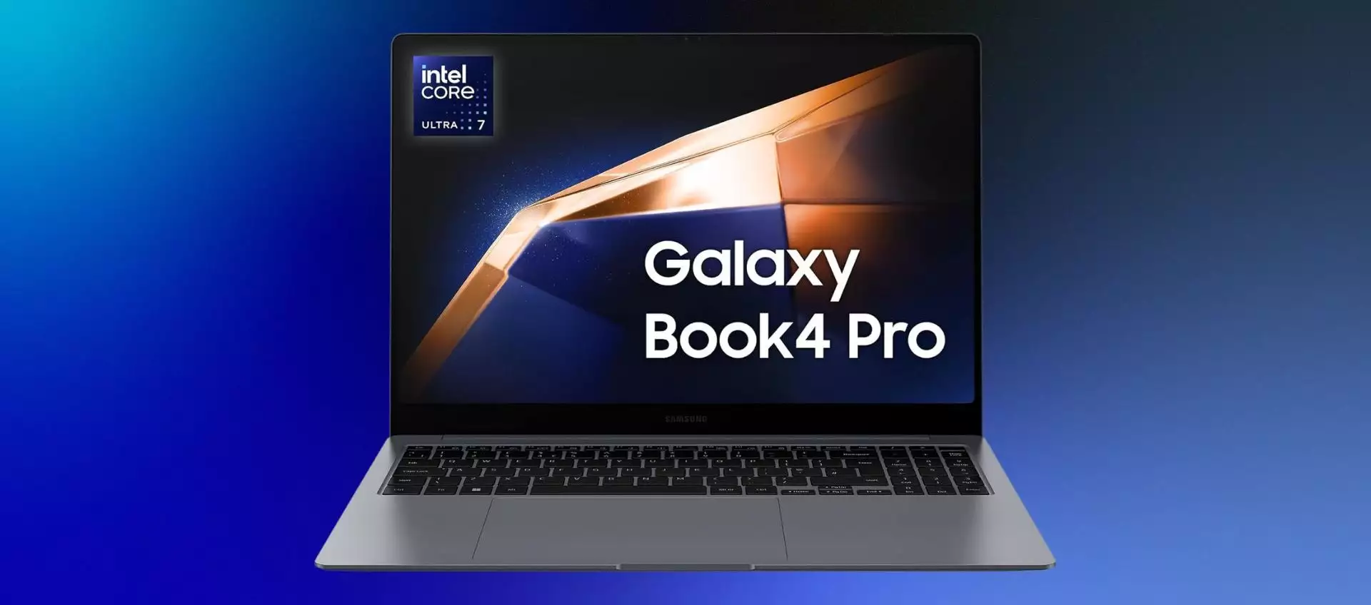 Samsung Galaxy Book4 Pro: Intel Core Ultra 7, 16GB RAM e Dynamic Island con 28% di sconto