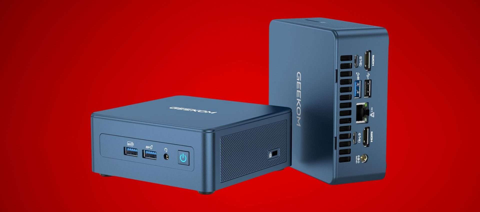 Mini PC Geekom IT12 ad un prezzo formidabile: 32GB di RAM e Intel Core i7