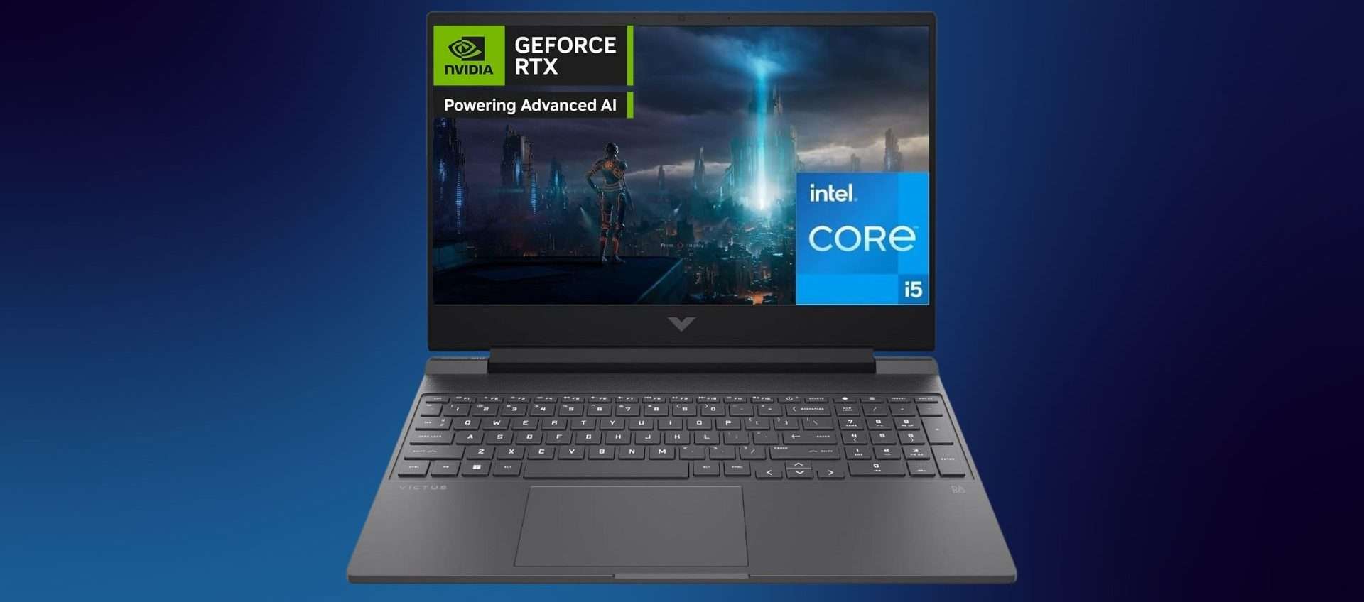 HP Victus 15 con RTX 4050 in offerta a soli 799€: super laptop da gaming performante