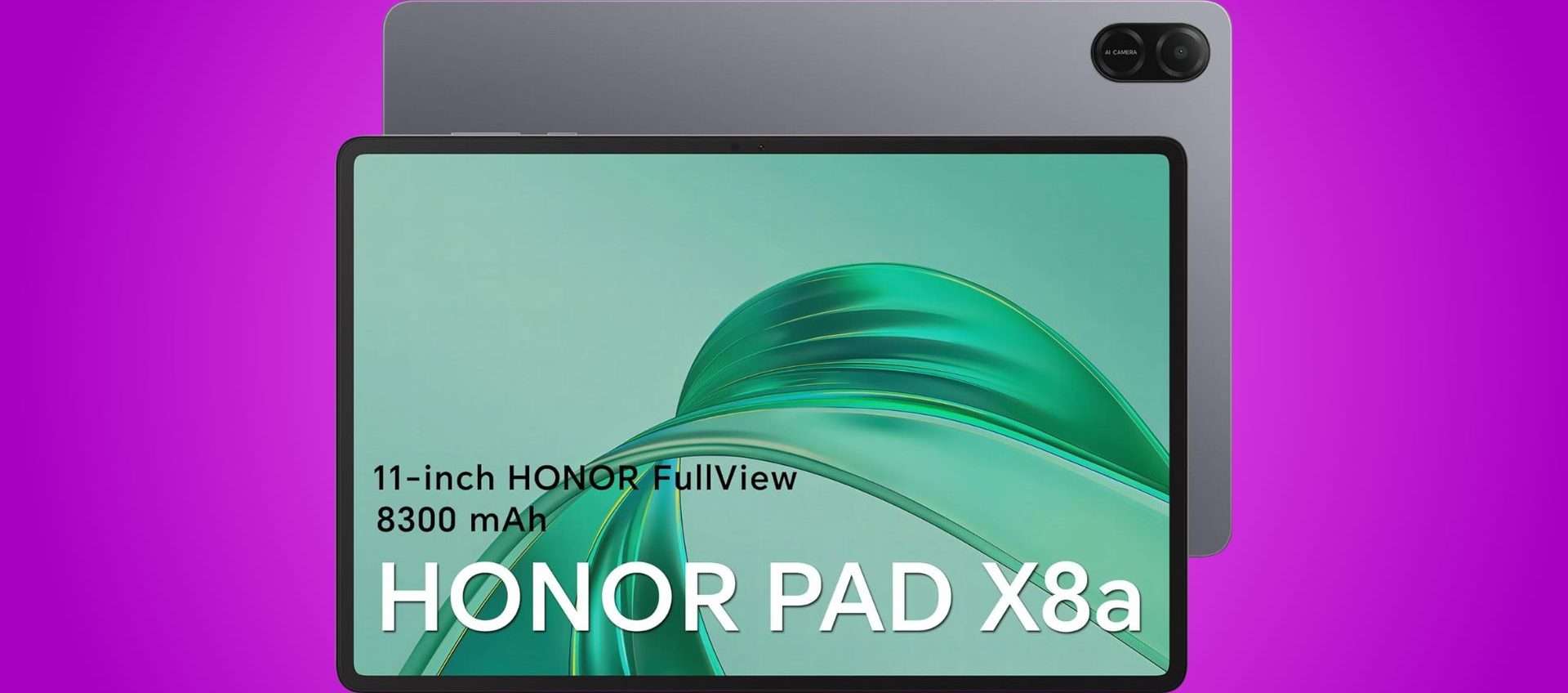 Honor Pad X8a: tablet versatile e conveniente, ora in offerta su Amazon