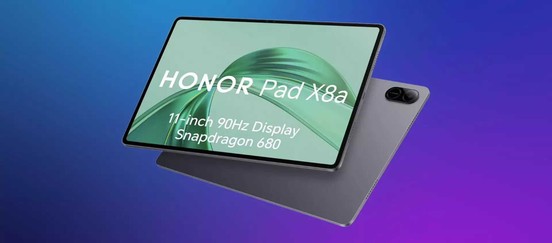 HONOR Pad X8A in offerta a meno di 130€: Snapdragon 680 e fino ad 1TB di memoria