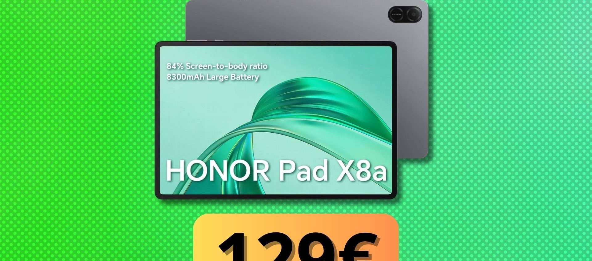 Honor Pad X8a: con il coupon è tuo ad un prezzo ultra-competitivo (Amazon)