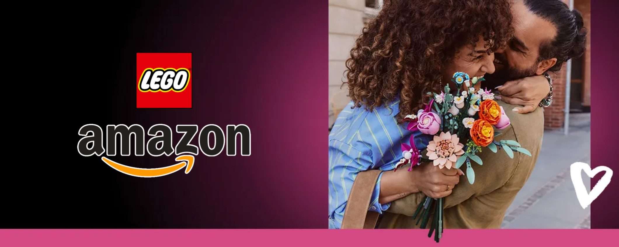 Idee LEGO per San Valentino 2025: i set più belli in offerta su Amazon