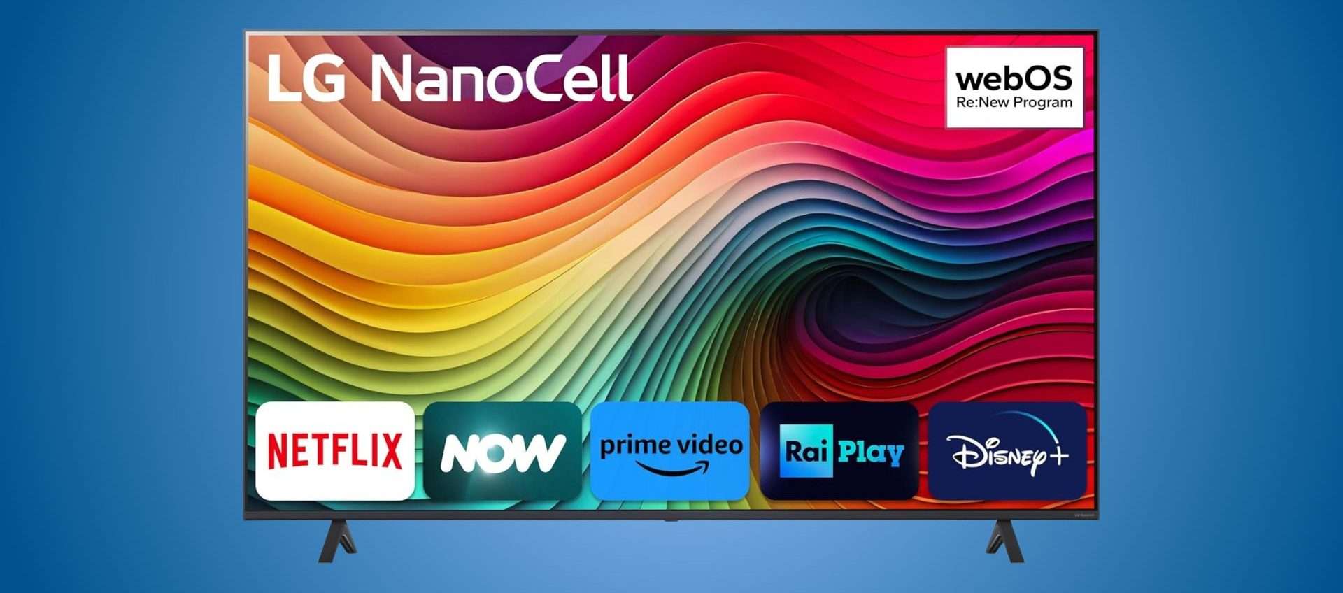 LG NanoCell 55'' 2024 in Offerta a 479€: super sconto del 36%