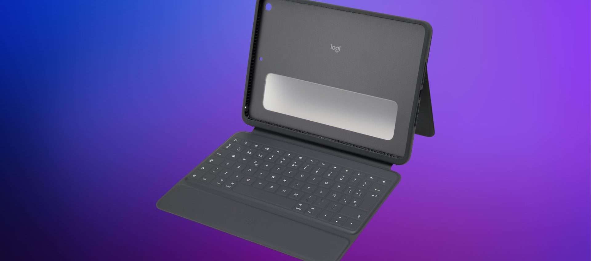 Custodia con tastiera per iPad, tua a meno di 90€: firmata Logitech e con Smart Connector