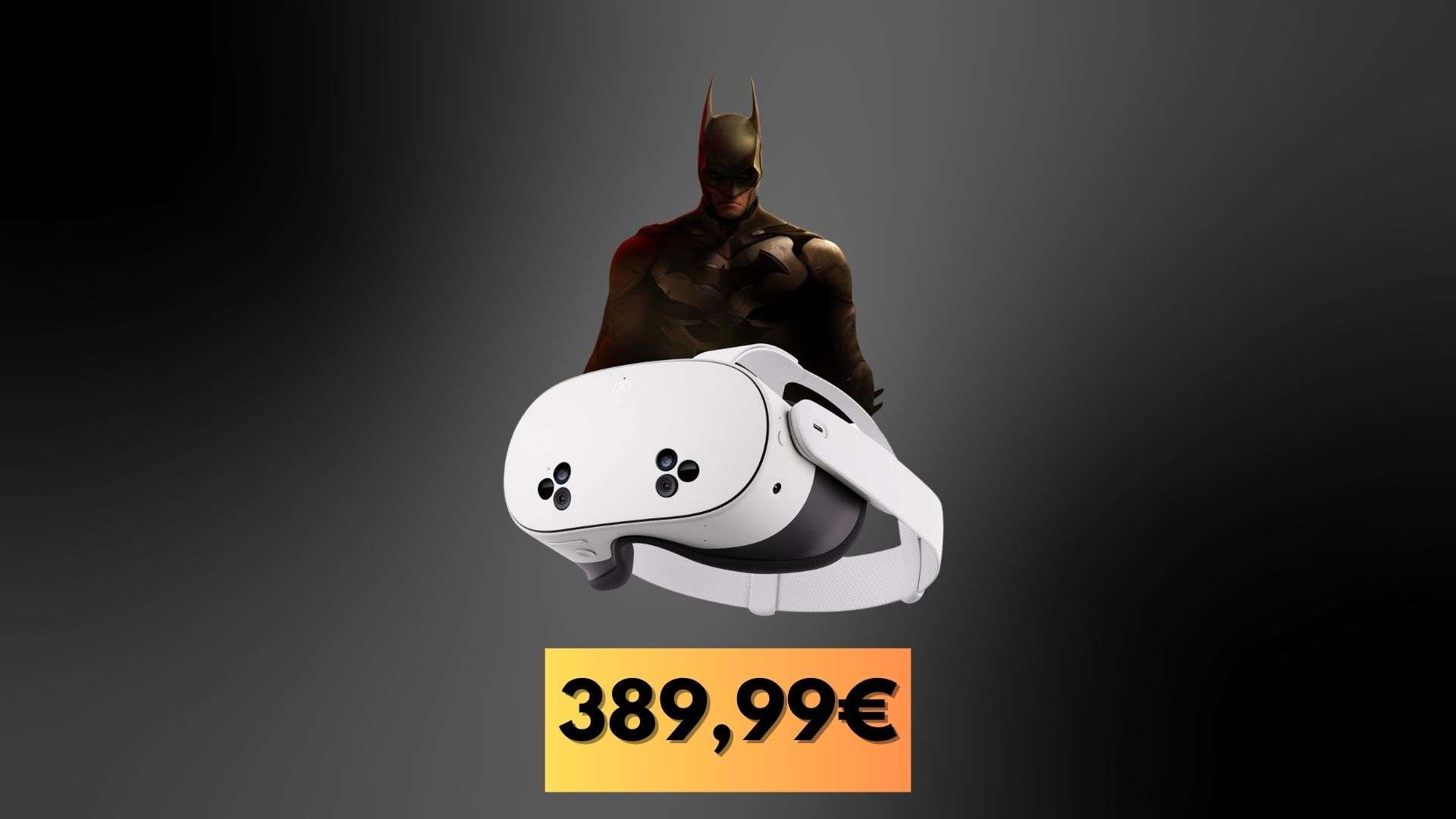 Meta Quest 3S da 256 GB: prezzo da sogno e Batman: Arkham Shadow in omaggio