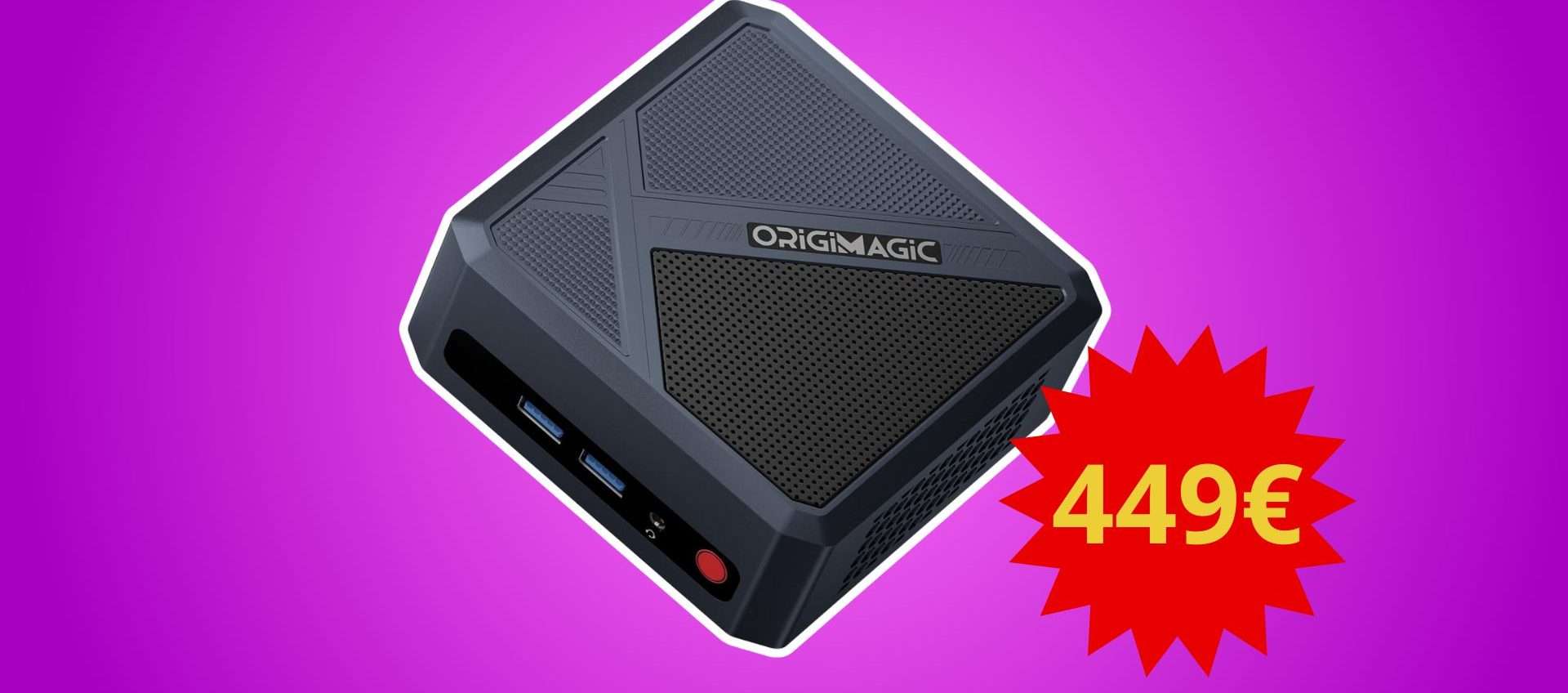 Origimagic N2 PRO Mini PC: potenza estrema in offerta a meno di 450€