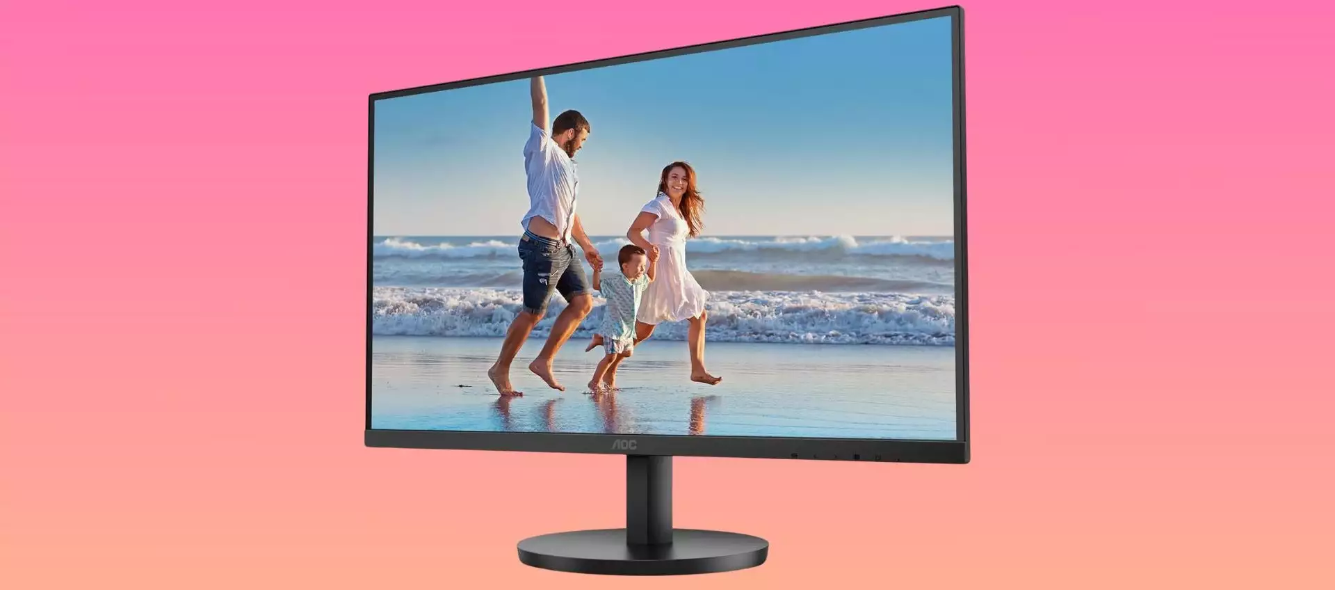 Monitor FHD AOC da 27 pollici in offerta: il prezzo crolla sotto i 90€