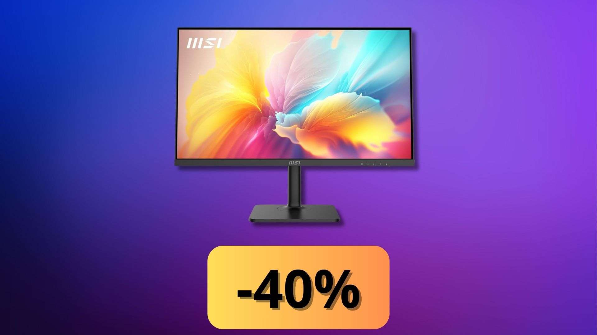 Monitor MSI in super offerta: meno di 150€ grazie all’imperdibile sconto del 40%