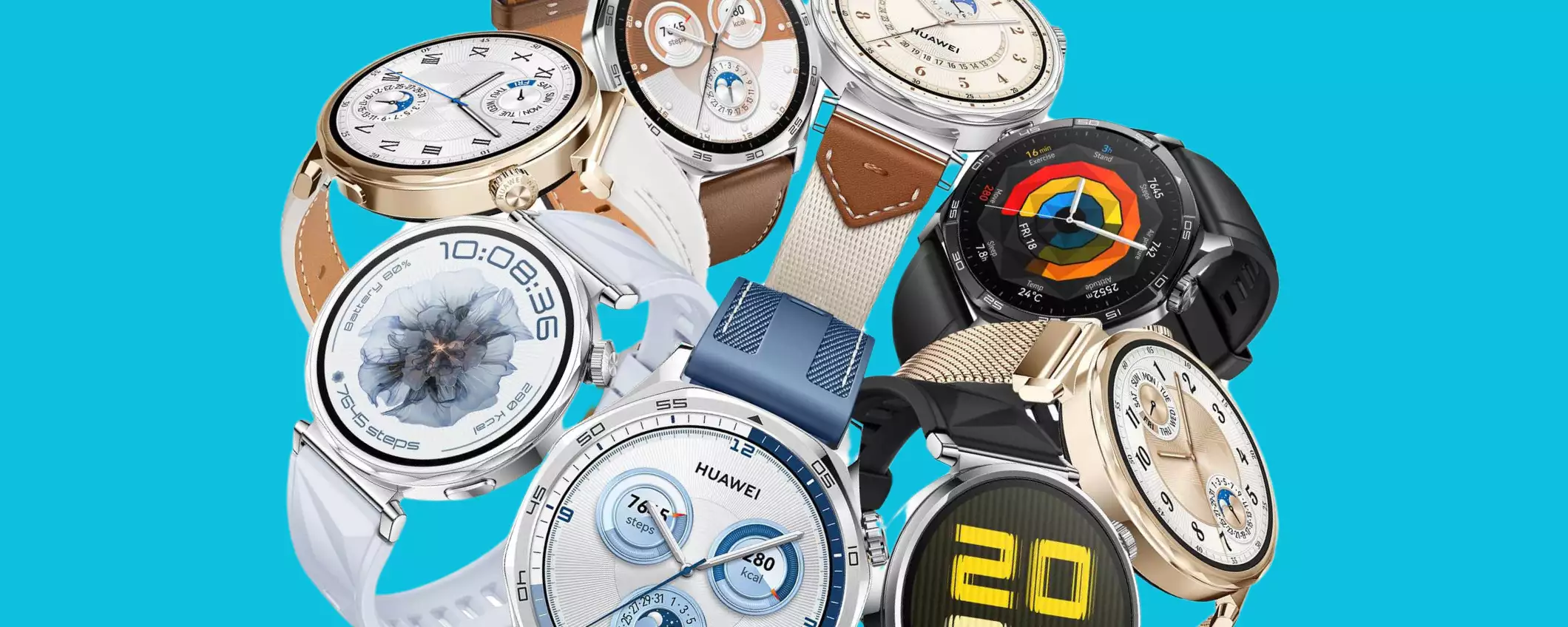 Huawei Watch GT 5 in super SCONTO nelle versioni da 41 e 46 mm