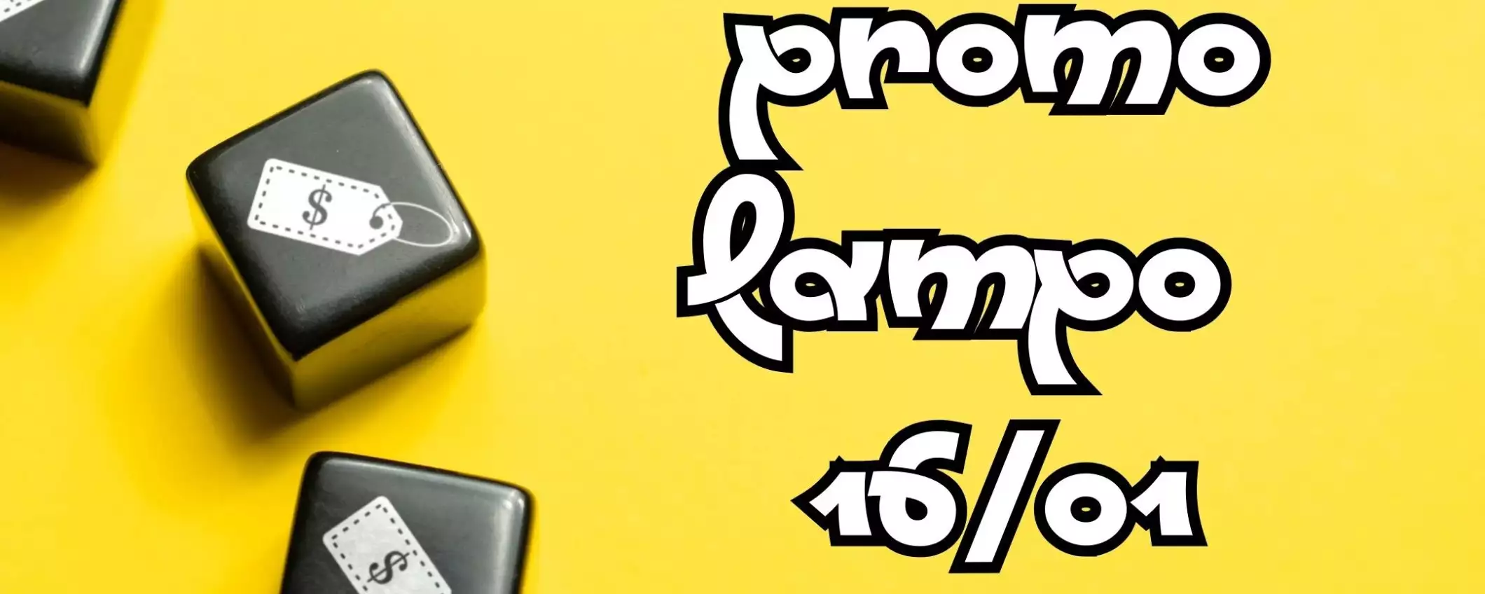 Amazon promo lampo WOW per il 16/01: solo offerte da 5€ a meno di 20€