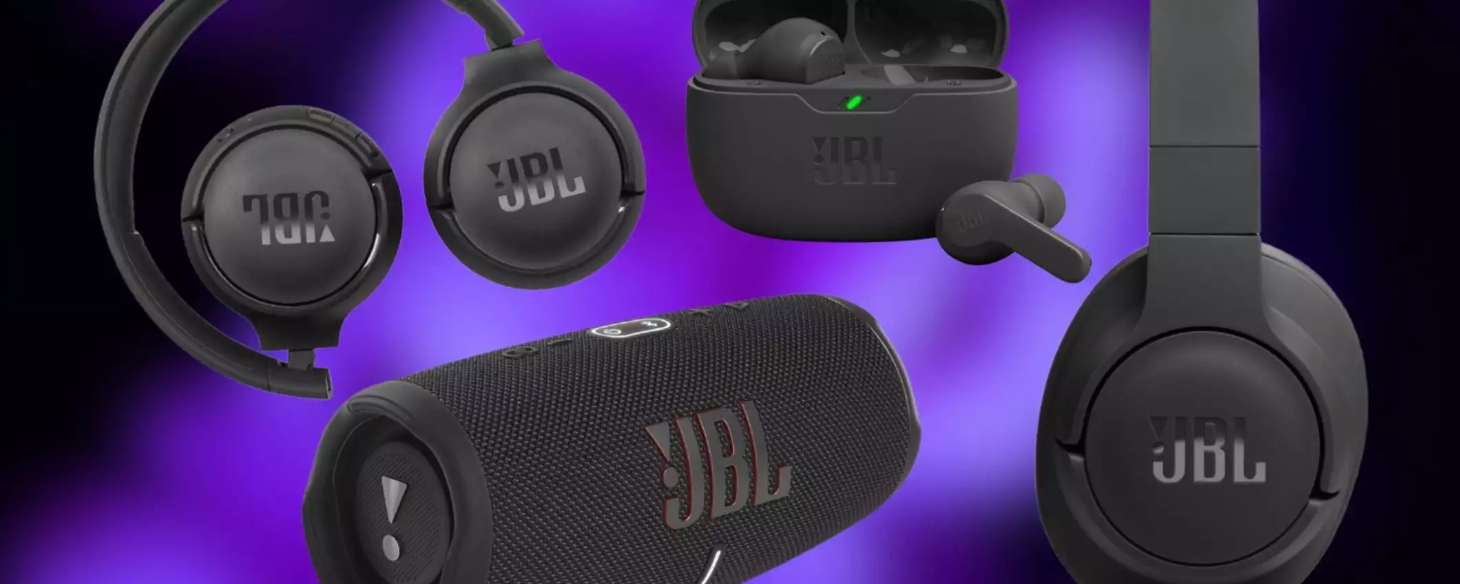 JBL da 20,99€ su Amazon: sconti sensazionali sui migliori articoli premium