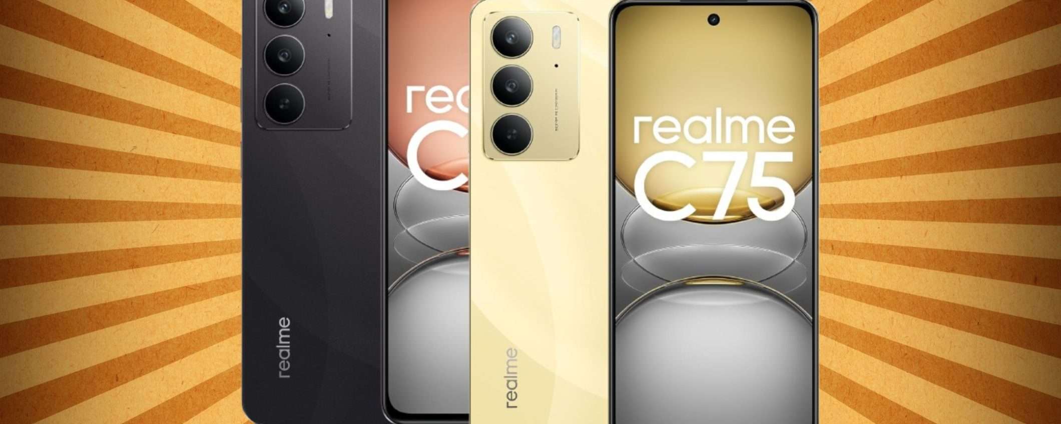 Realme C75 è su Amazon: lo smartphone ROBUSTISSIMO è in promo lancio WOW