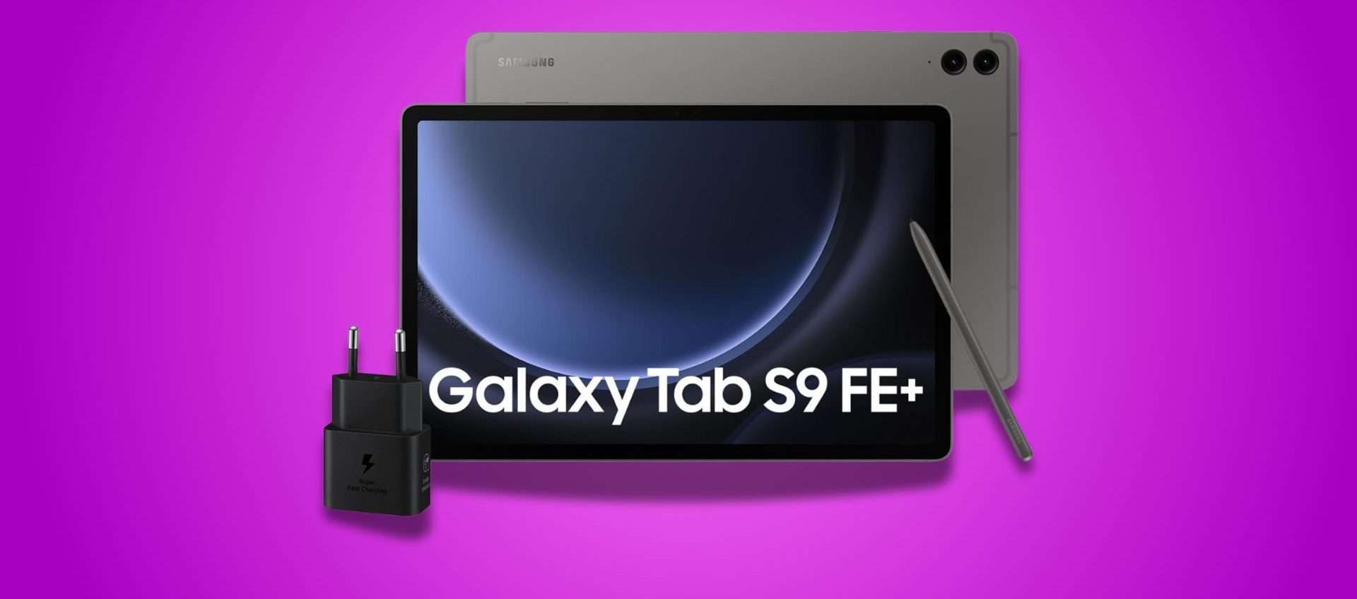 Samsung Galaxy Tab S9 FE+: il prezzo crolla a meno di 500€