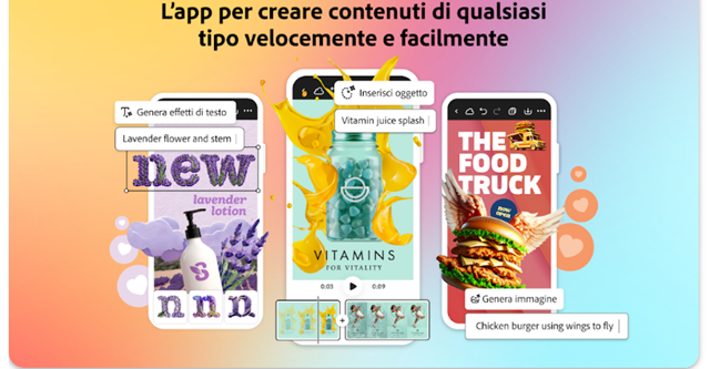 Adobe Express: l'app editing veloce e pratico