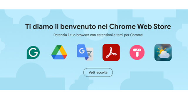 Gestire le estensioni su Google Chrome