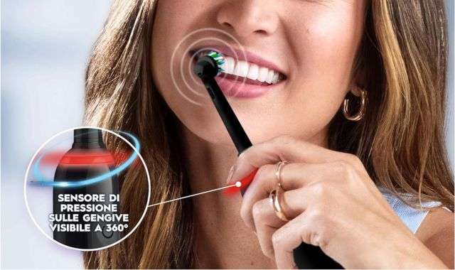 Sensore pressione spazzolino elettrico oral-b