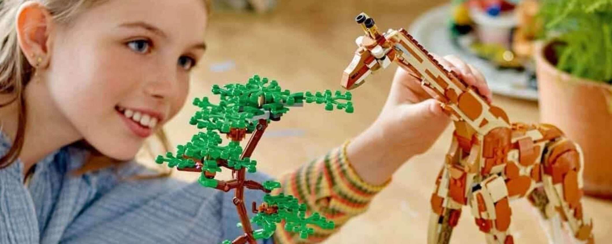 Set LEGO 3-in-1 Animali del Safari: ottimo sconto per una super idea regalo